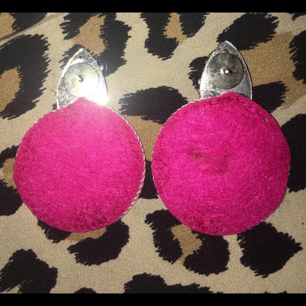 NEW Handmade Pastel Pink Iridescent Rope Earrings - Picture 6 of 6